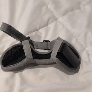 Gray and Black Dog Muzzle Size S